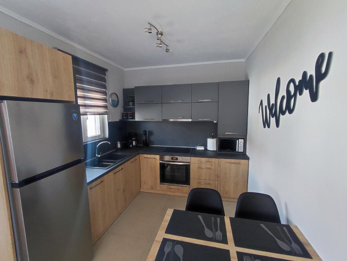 A & F Apartments - Ari'S House Kalyves Polygyrou ภายนอก รูปภาพ