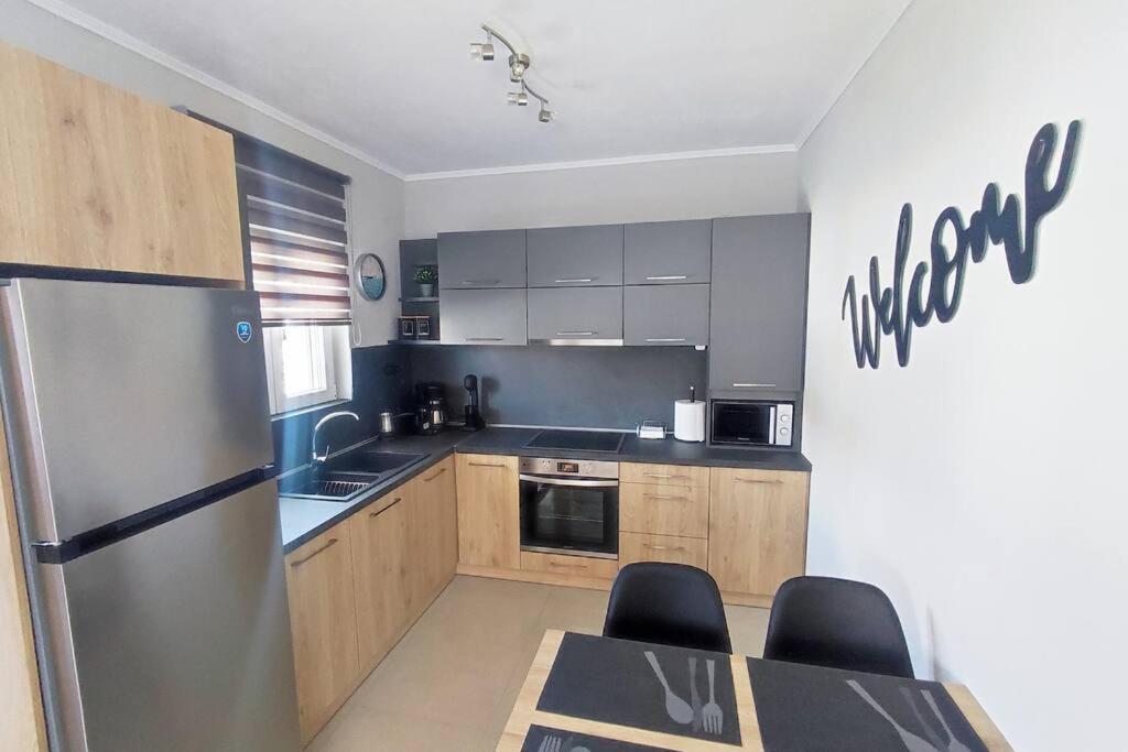 A & F Apartments - Ari'S House Kalyves Polygyrou ภายนอก รูปภาพ